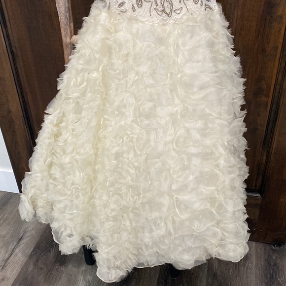 Sue Wong Silk Beaded Wedding Dress - Picture 4 of 16